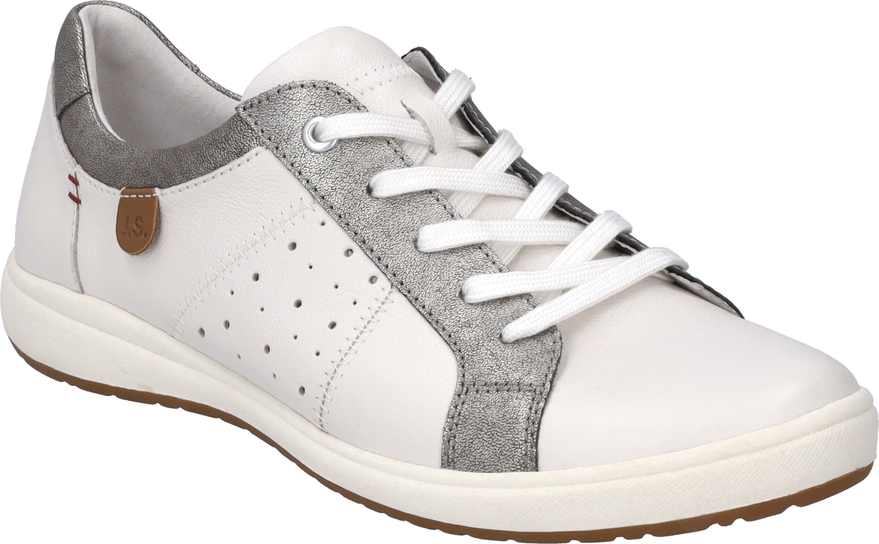 JOSEF SEIBEL Damen Sneaker Caren 38 in platin-kombi