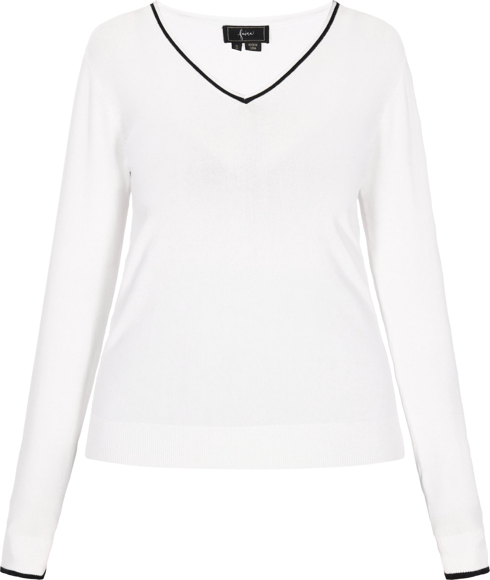 Faina Pullover Frauen cremefarben