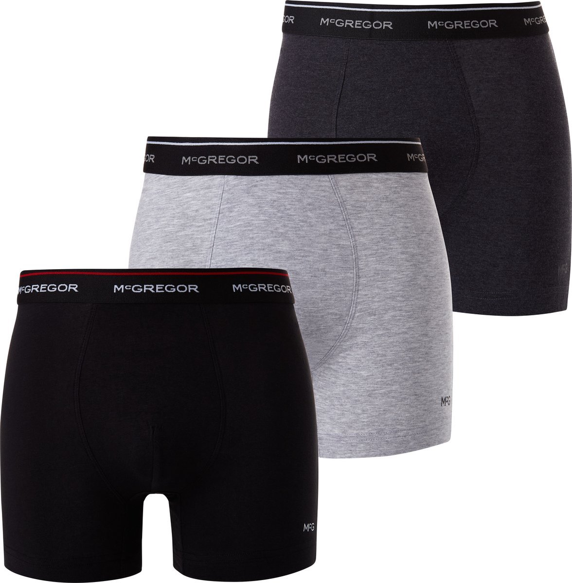 McGregor Boxershorts Grau 6er-Pack