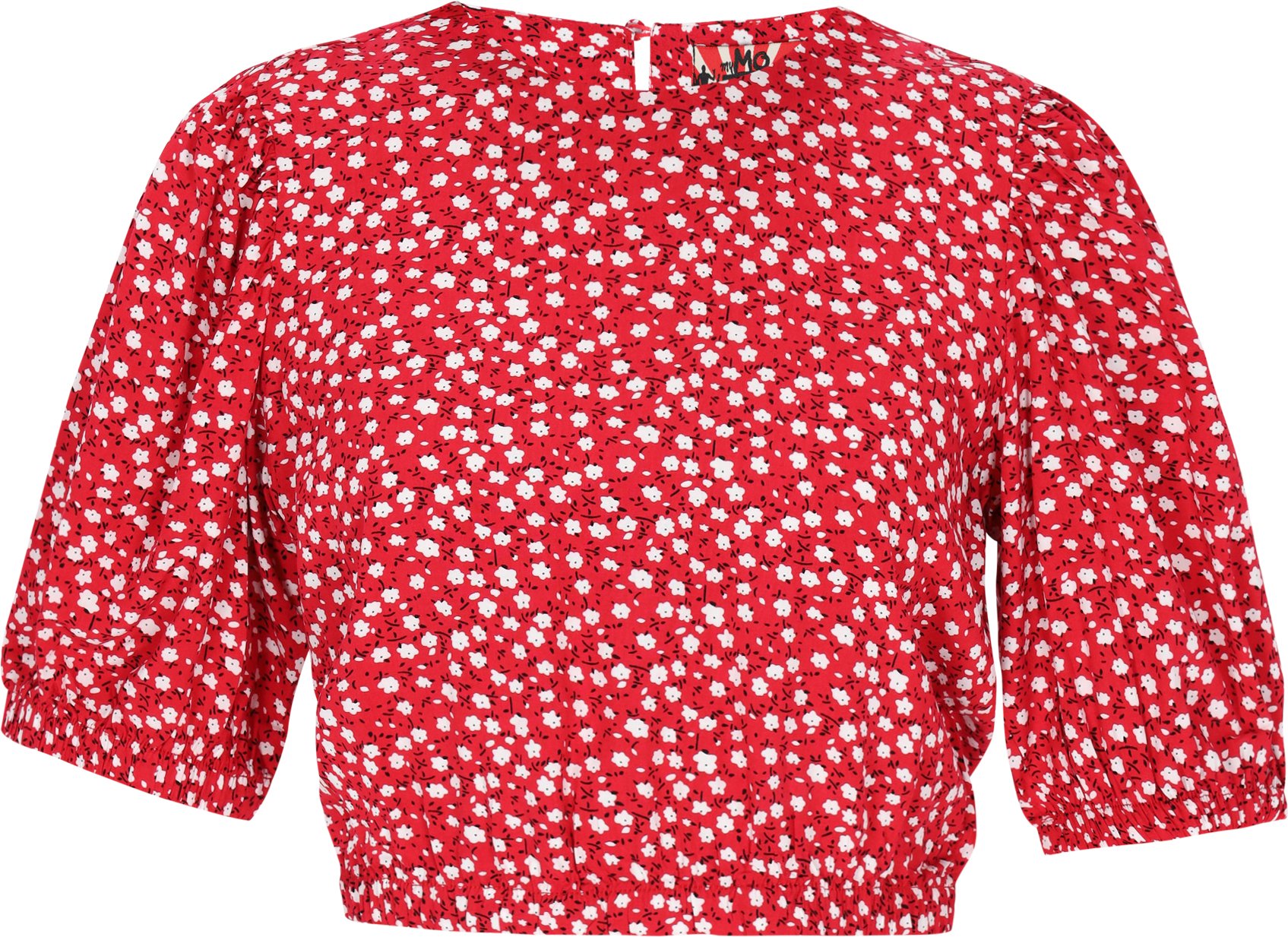 Mymo Bluse Frauen rot weiß
