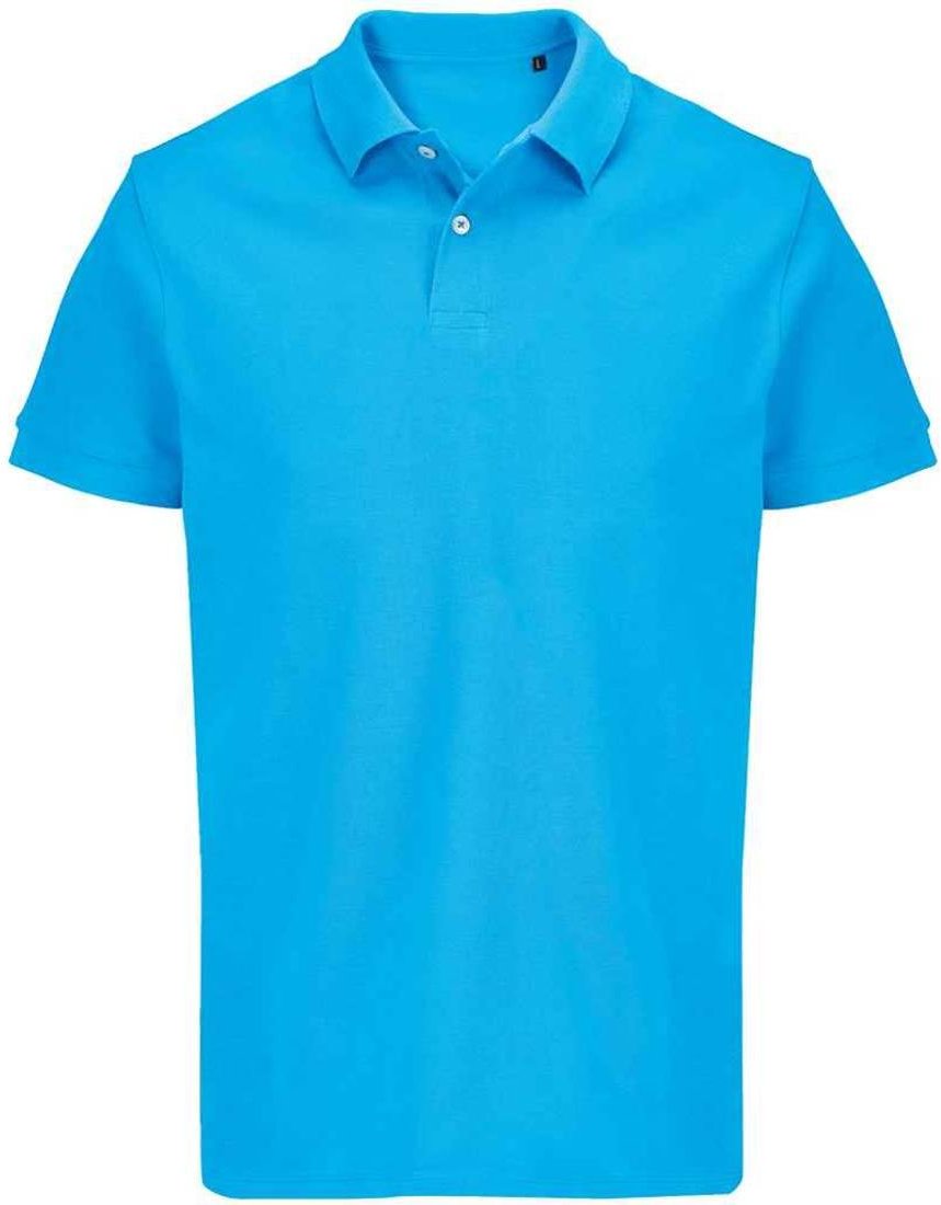 SOLS - "Pacific" Poloshirt Doppelnähte für Herren/Damen Unisex (Aquablau)