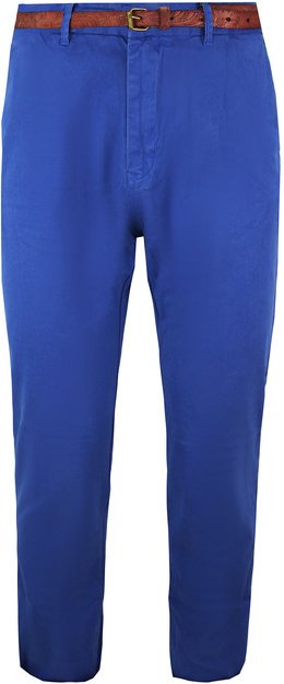 Scotch & Soda Stuart reguläre schlanke Fit Chinos Blue Mens Bottoms 136195 0214