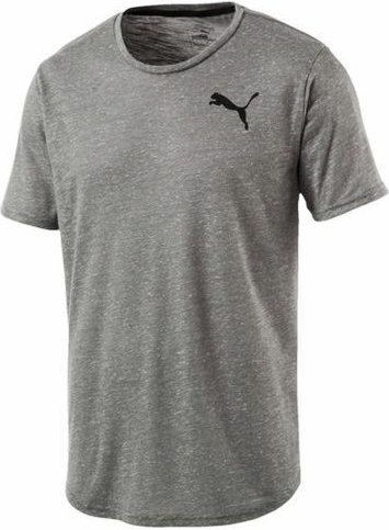 Puma dri-Release Neuheit Grau Polyester Baumwoll Herren T-Shirt 515276 01 UA100