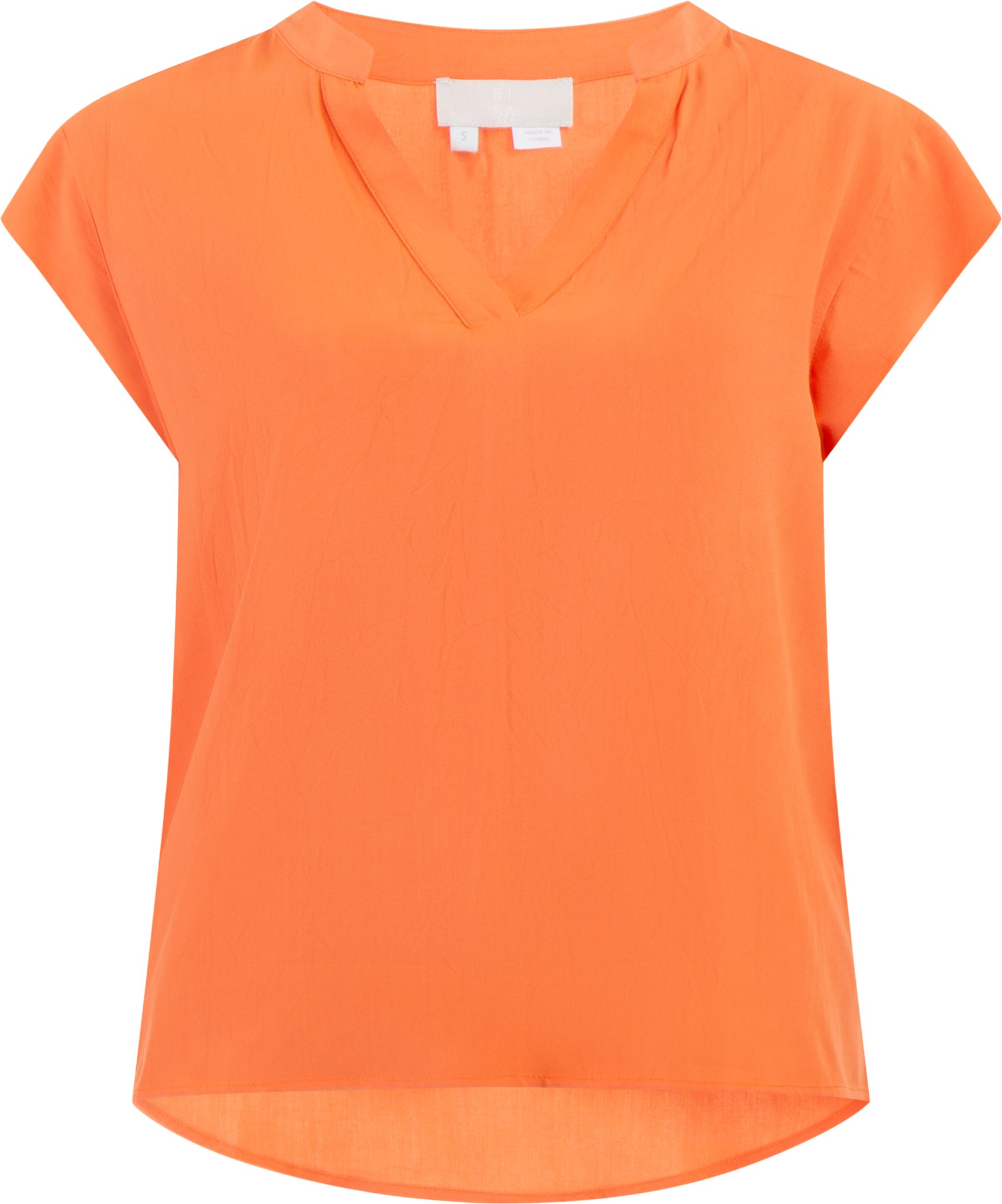RISA Bluse Damen orange