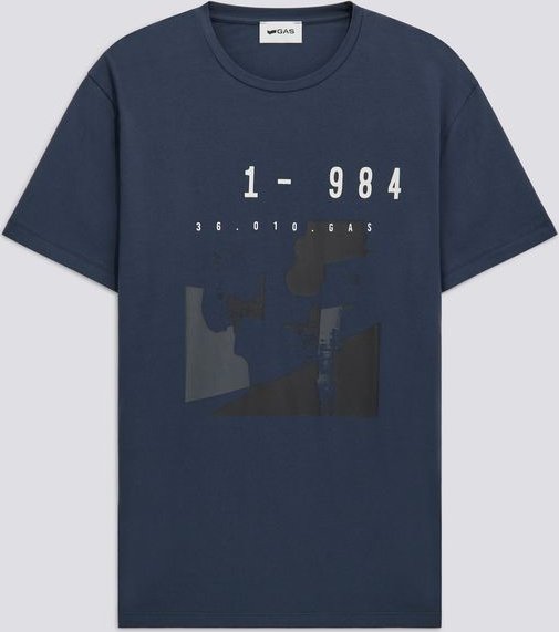 Blaues SCUBA "STREET" Herren-T-Shirt