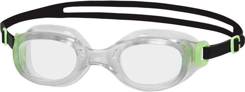 Speedo - "Futura Classic" Schwimmbrille für Herren/Damen Unisex (Grün/Transparent)