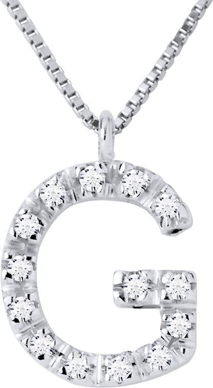 DIADEMA - Halskette mit Diamanten - G - Weißgold