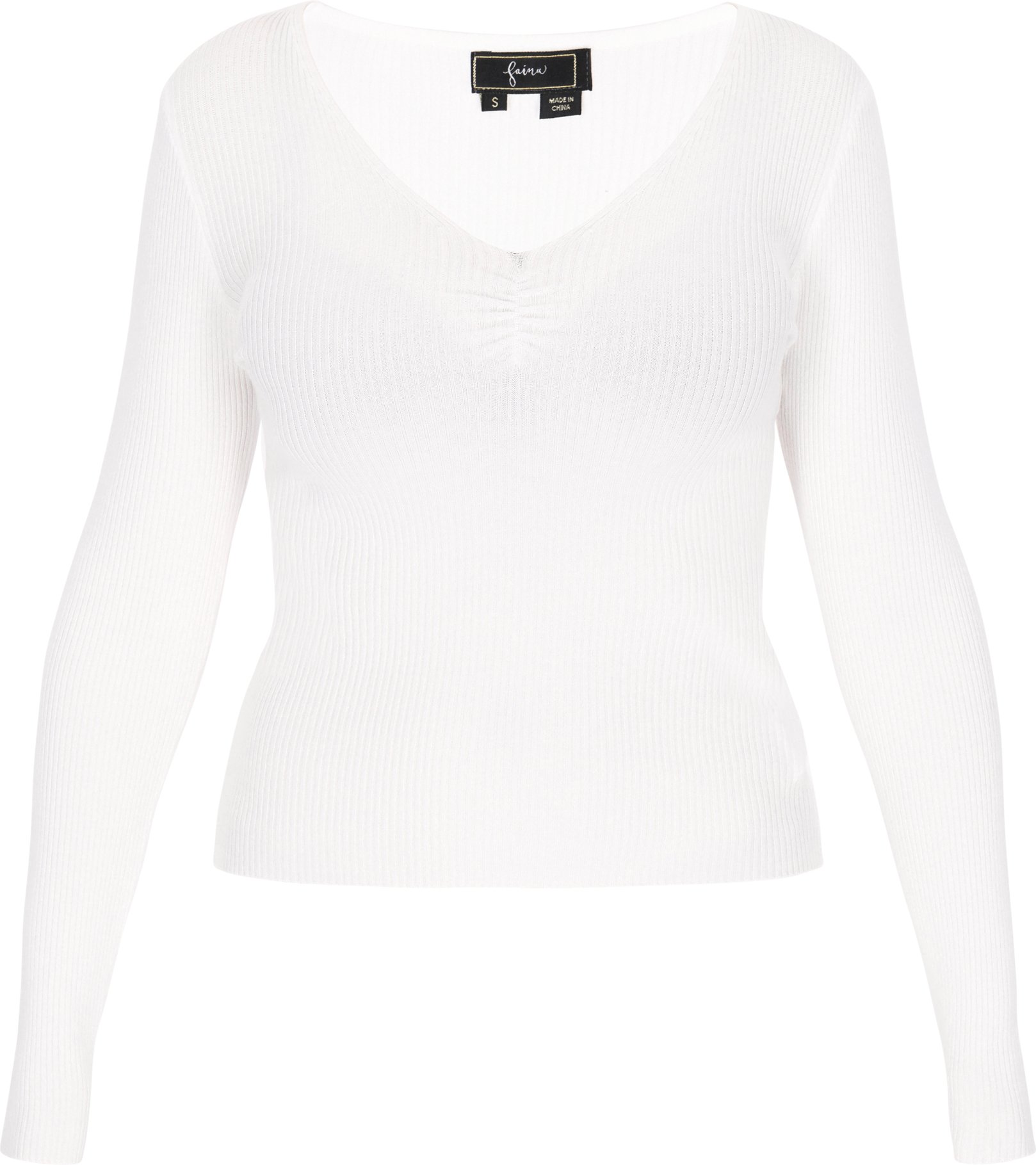 Faina Pullover Frauen cremefarben