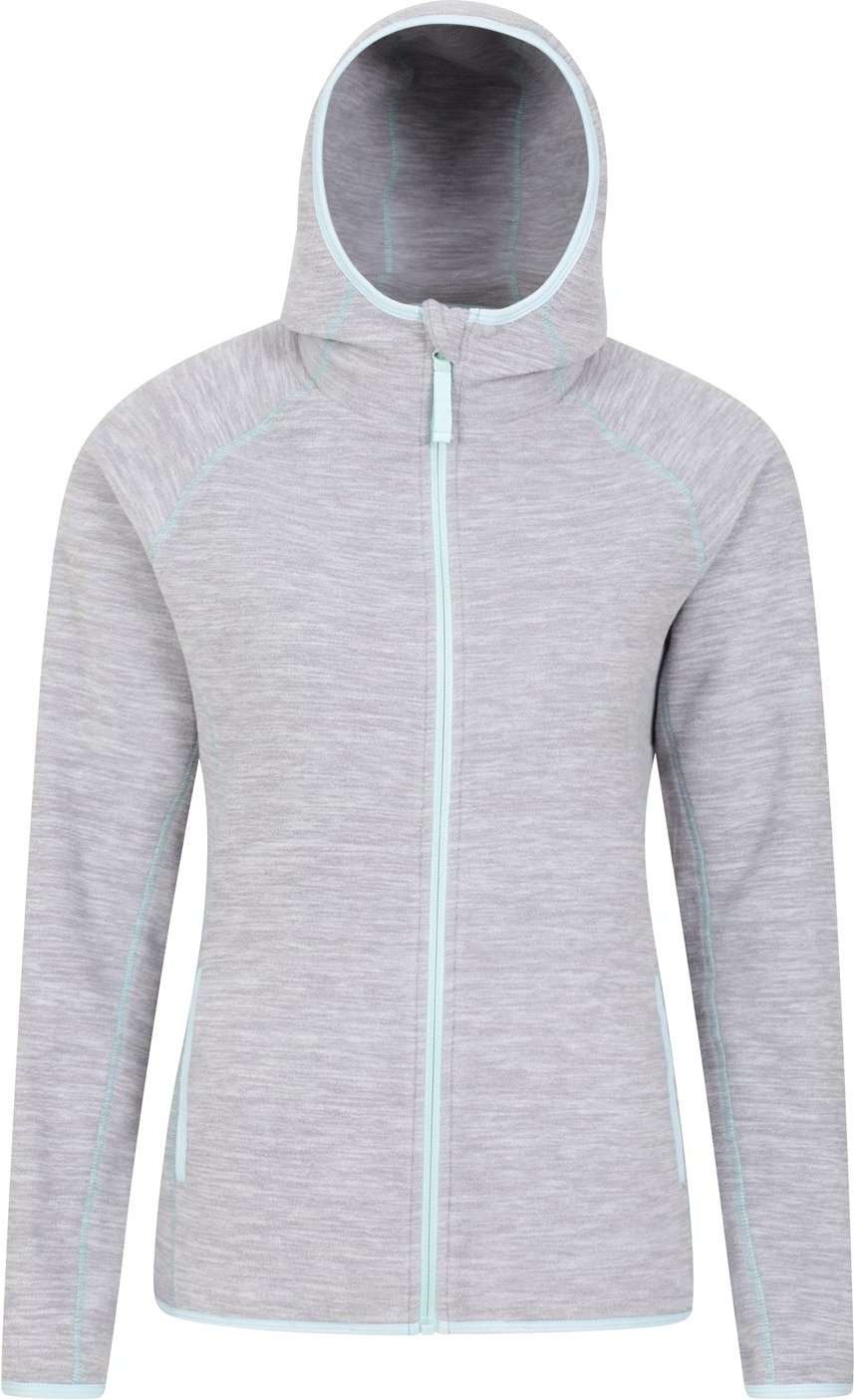 Mountain Warehouse Womens/Ladies Lleyn II Melange Full Zip Hoodie (Grau)