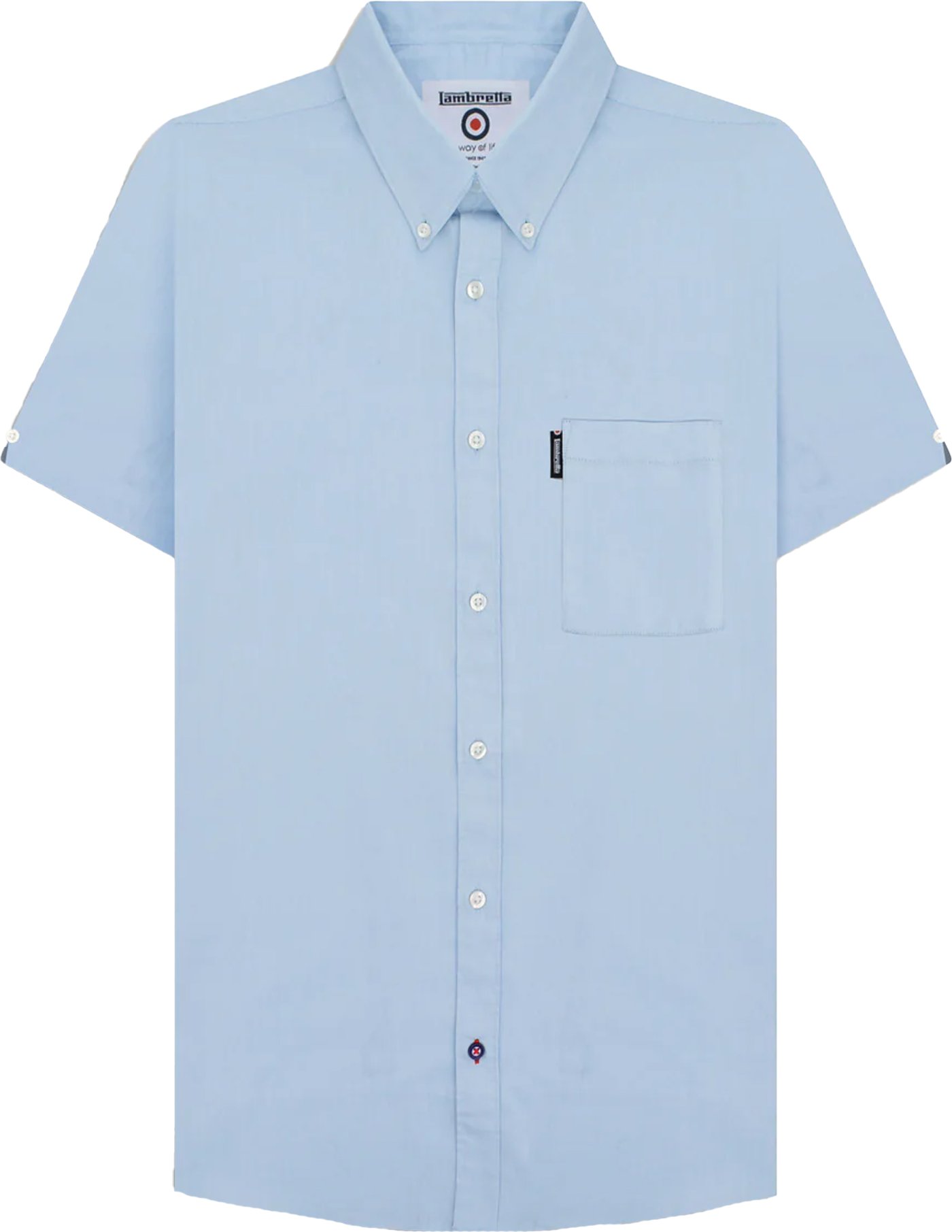 Lambretta - "SS25" Hemd für Herren (Himmelblau)