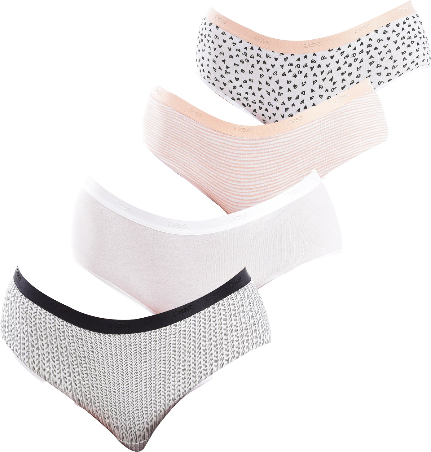 Pack-4 Lot New York Culottes mit Innenfutter D4C202 Damen