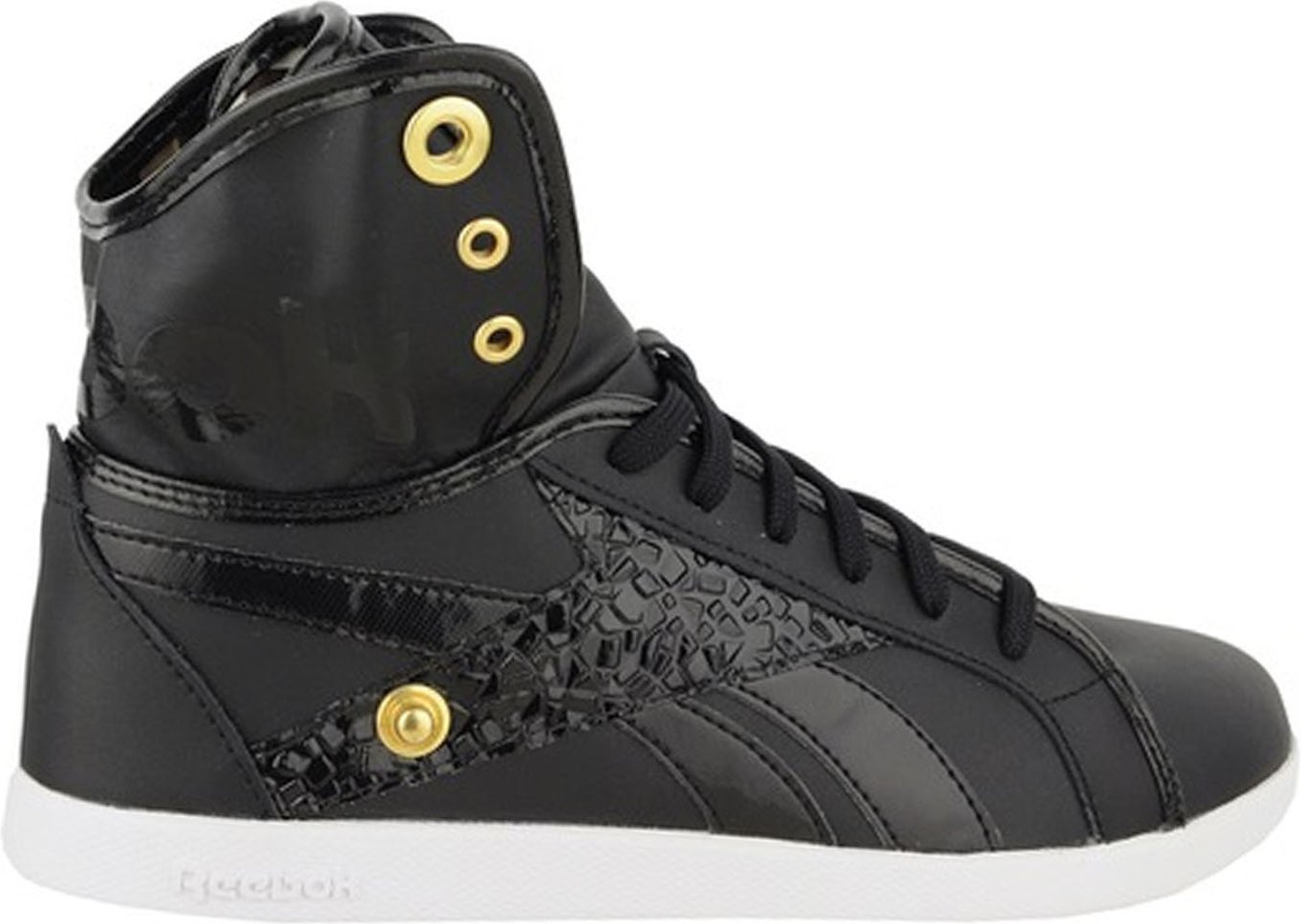 Thumbnail - Reebok Top Down Snaps Damen schwarze Trainer