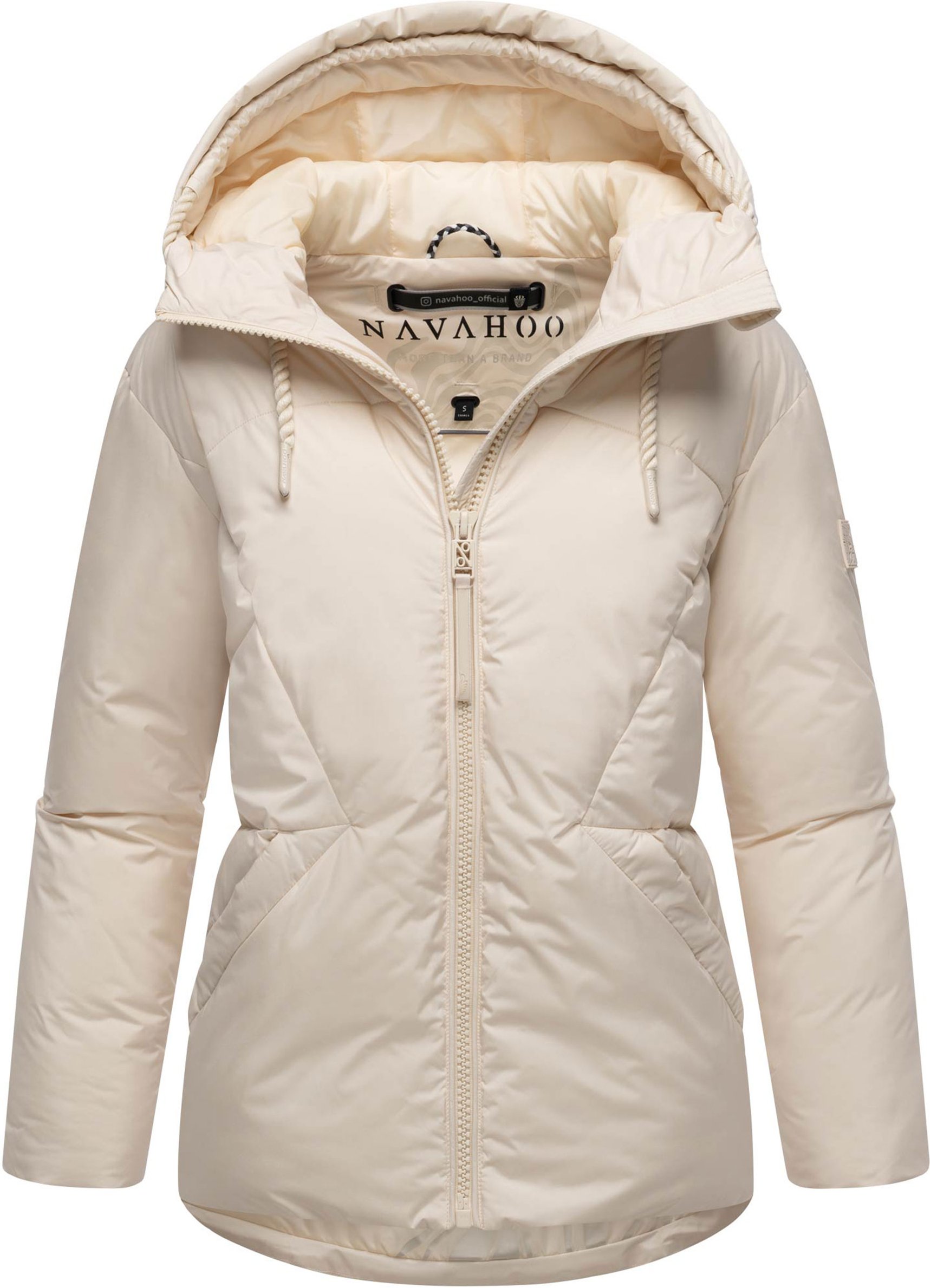 Navahoo Damen Steppjacke Pastellzauber – warm, stylisch & figurbetont
