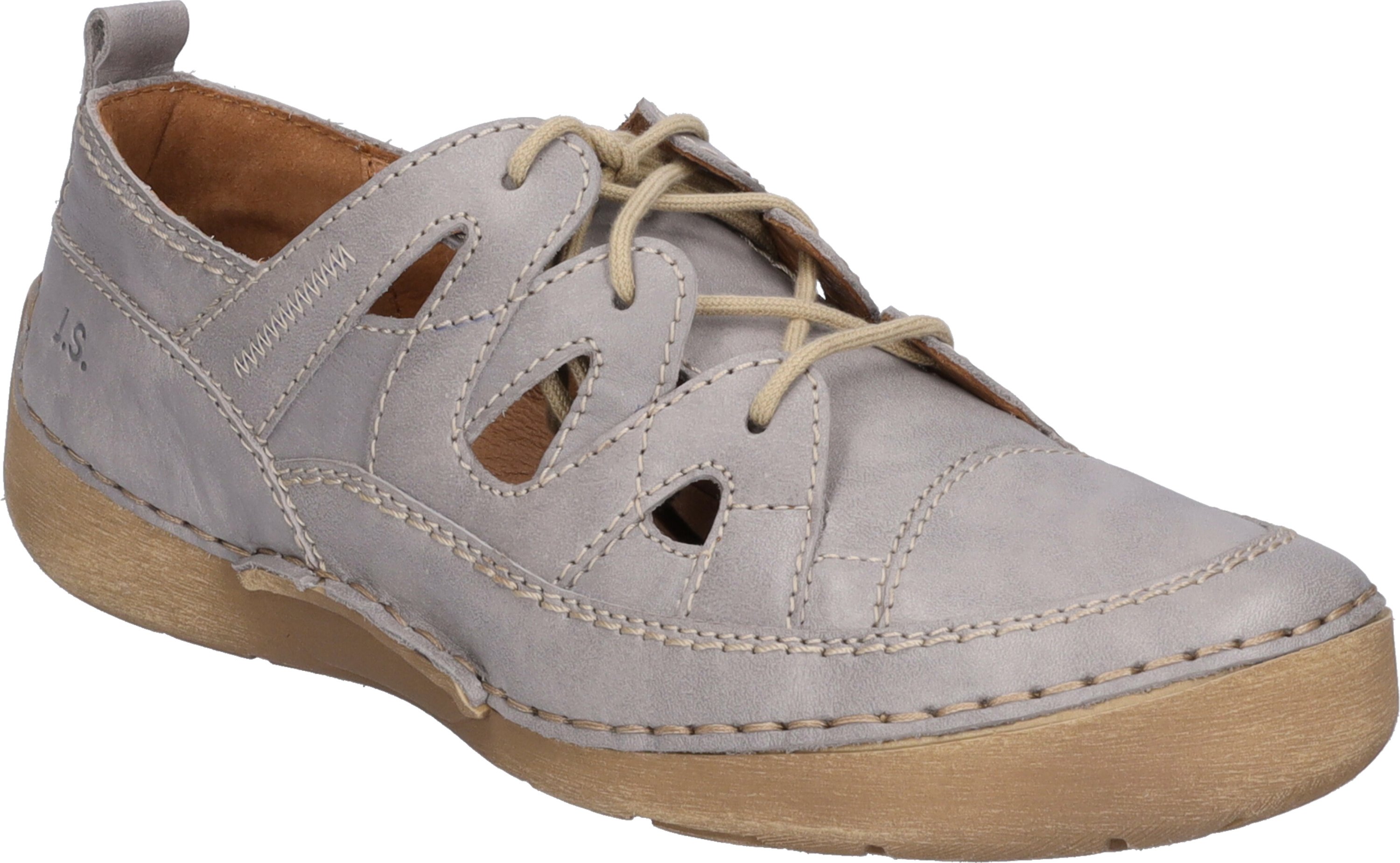 JOSEF SEIBEL Damen Halbschuh Fergey 36 in hellgrau