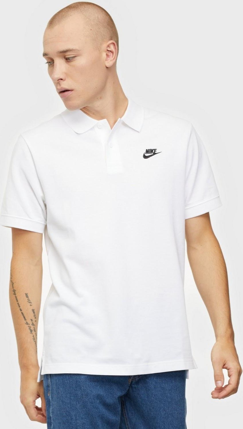 Nike Sportswear Club Herren-Poloshirt in Weiß