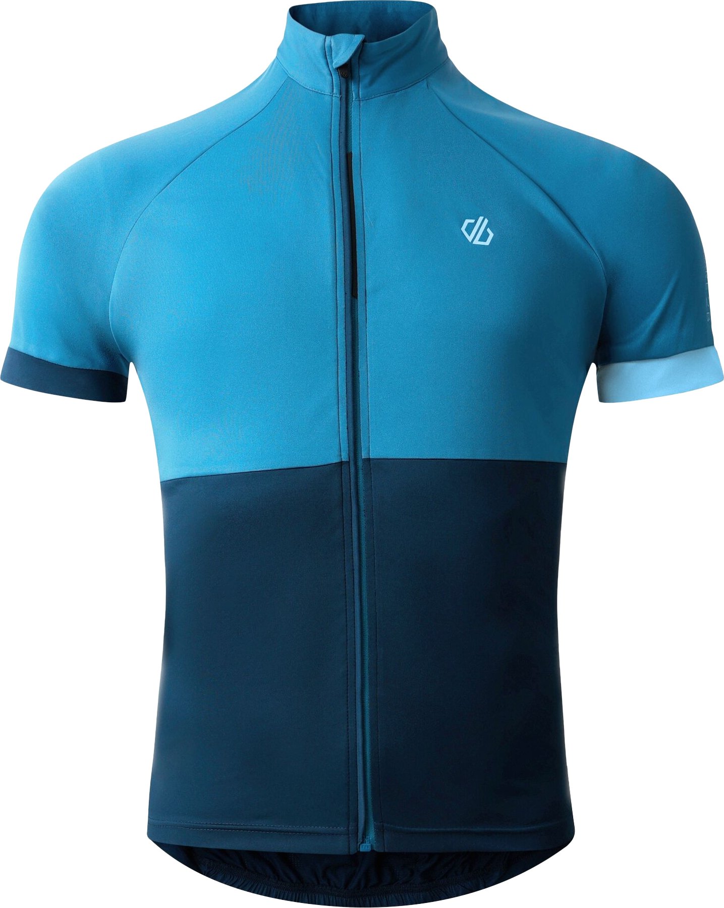 Dare 2B - "Protraction III" Radfahr-Trikot für Herren (Blaustahl/Dunkel-Jeansblau)