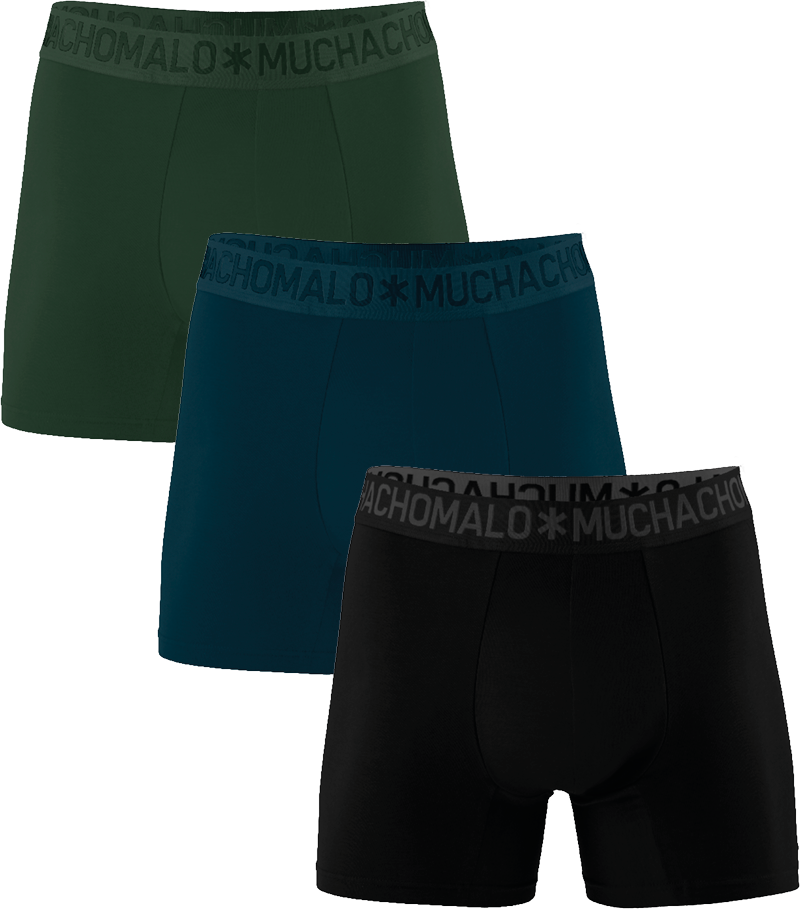 Muchachomalo Herren Boxer Shorts - 3er Pack - Herren Unterwäsche