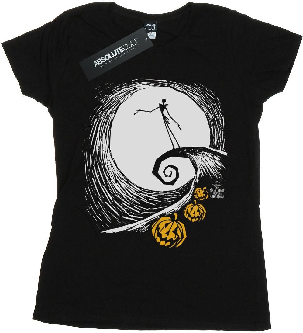 Disney - "Nightmare Before Christmas Jack's Lament" T-Shirt für Damen (Schwarz)
