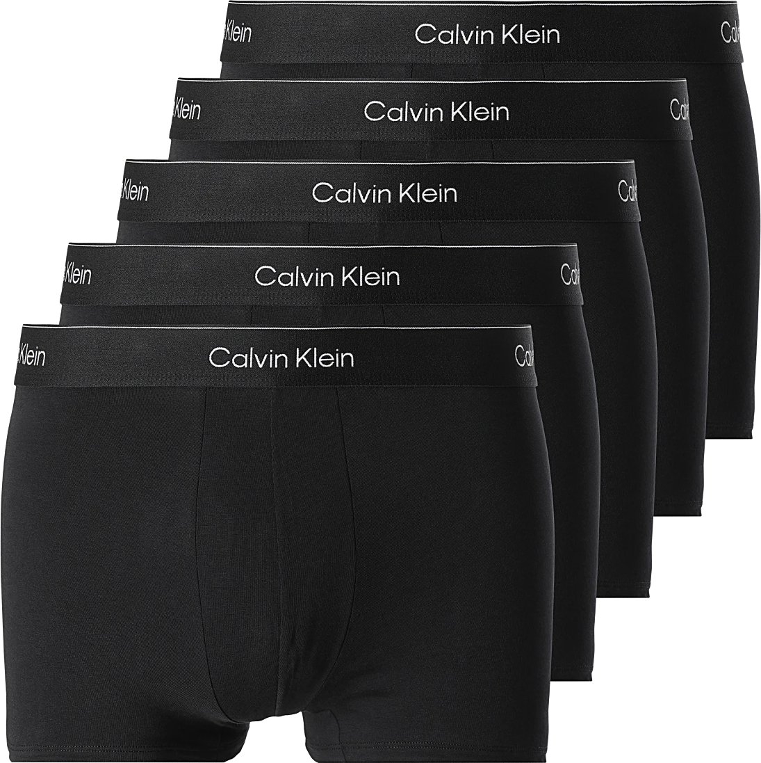 Calvin Klein Unterhosen 5er-Pack Icon Stretch Boxers Schwarz