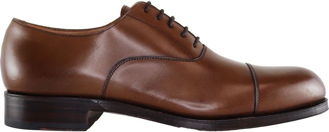 Hackett Plain Top Mens Brown Schuhe