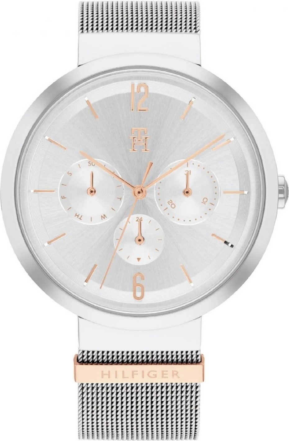 Tommy Hilfiger Damenuhr Quartz Grau