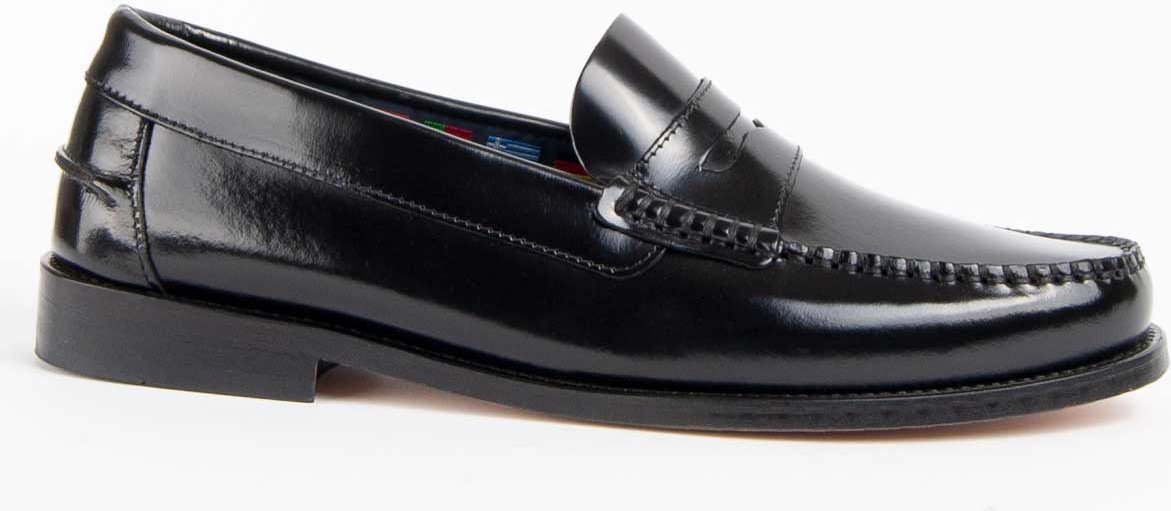 Purapiel Mokassin Castellar Schwarz