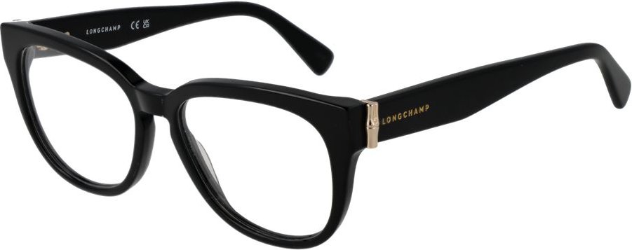 Schwarze Acetatbrille (Rahmen)