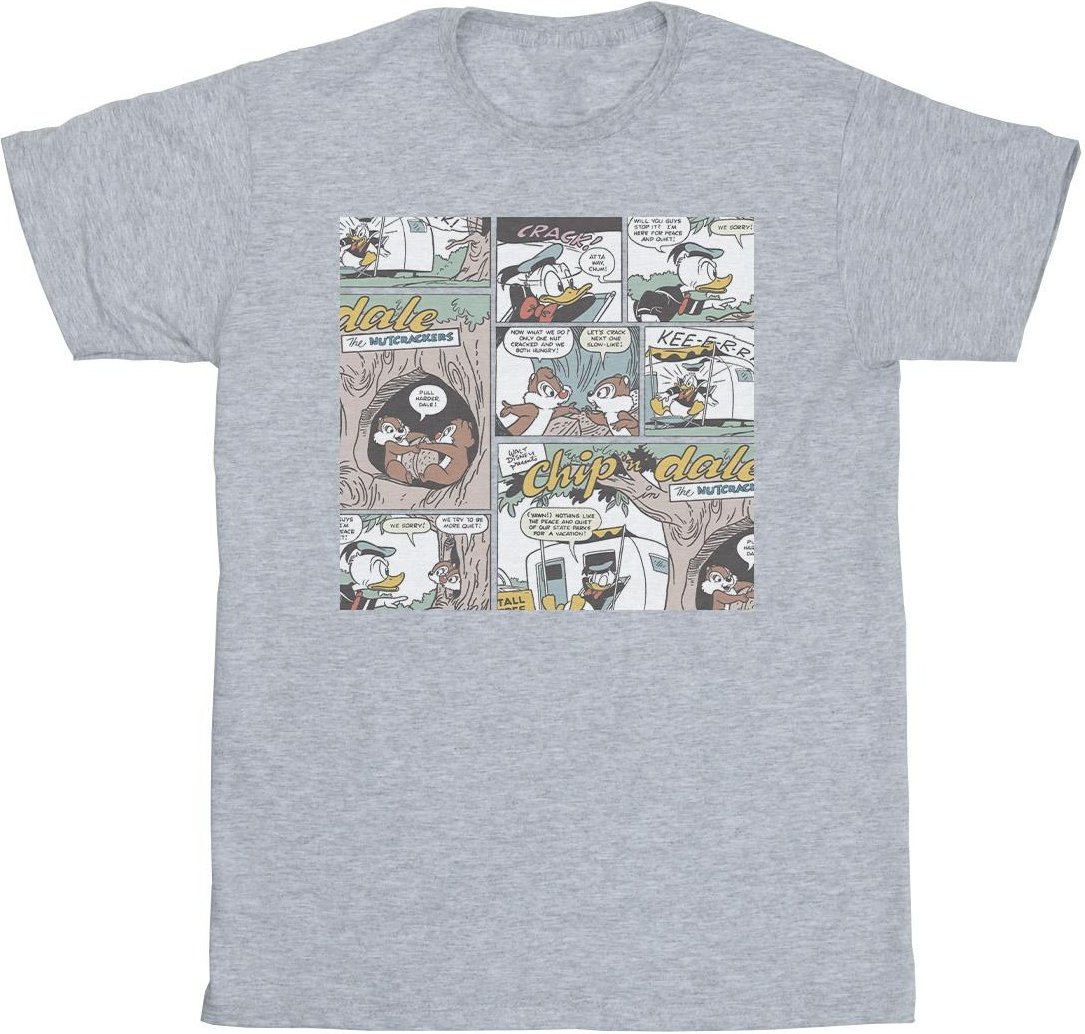 Disney - "Chip 'n Dale" T-Shirt für Herren (Grau)