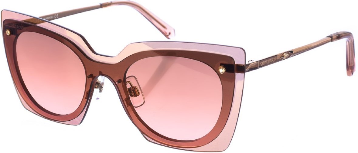 Acetat-Sonnenbrille mit ovaler Form SK0201S Damen