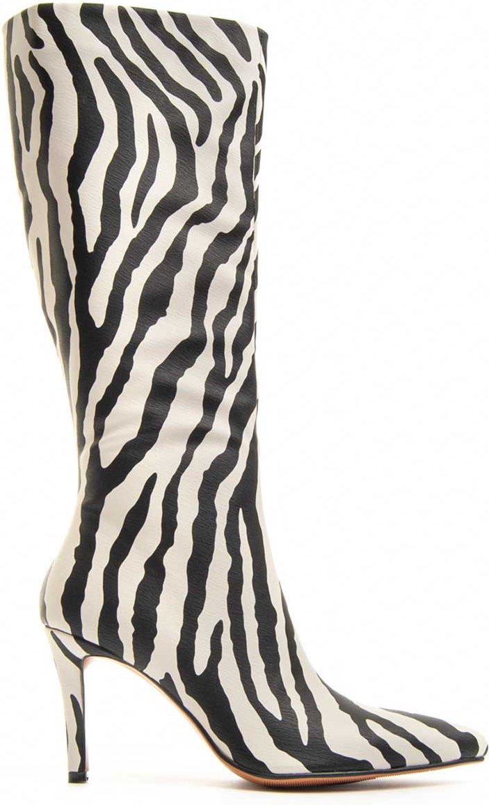 Montevita High Heel Stiefel Animant Weiß