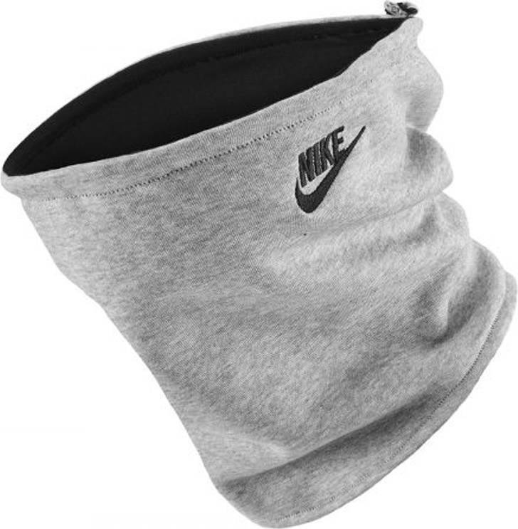Nike - "Club" Nackenwärmer (Grauheide/Schwarz/Weiß)