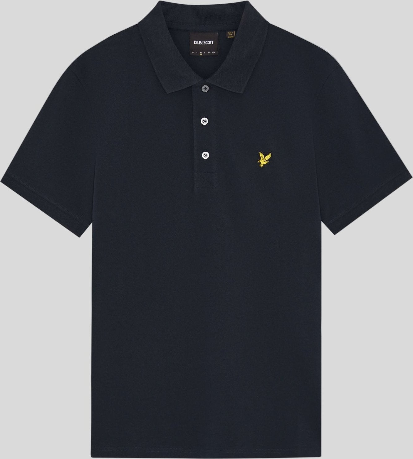 Thumbnail - Lyle & Scott Baumwoll-Poloshirt - Grau