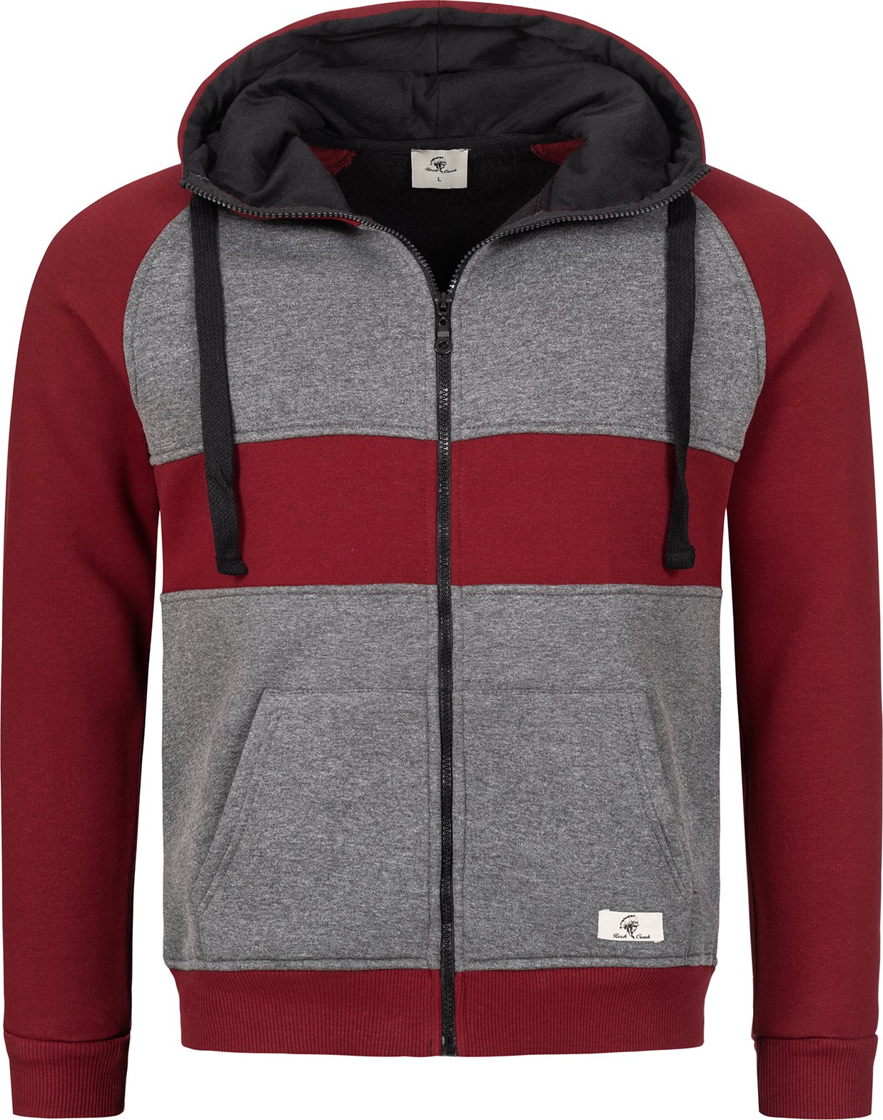 Thumbnail - Rock Creek Kapuzenpullover Grau