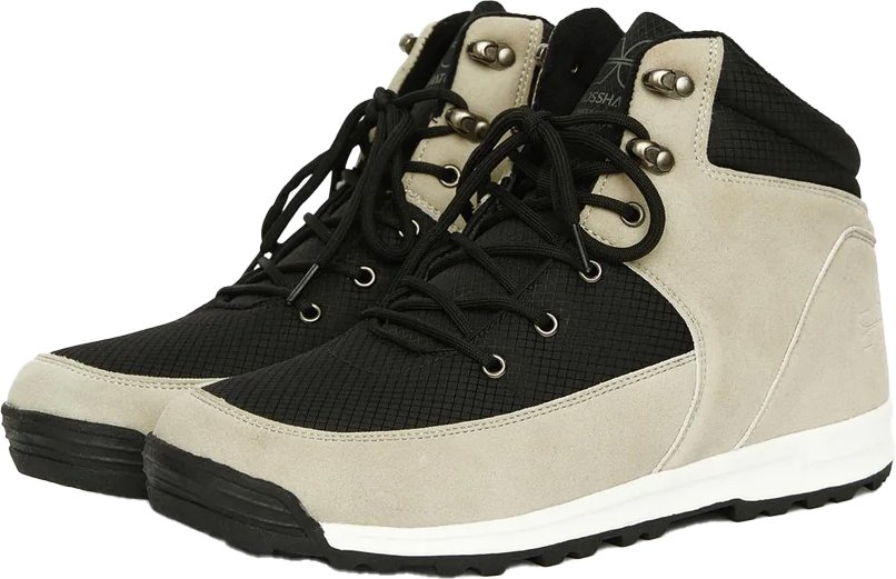 Crosshatch - "Fordbliss" Stiefeletten für Herren (Steinfarben/Schwarz)