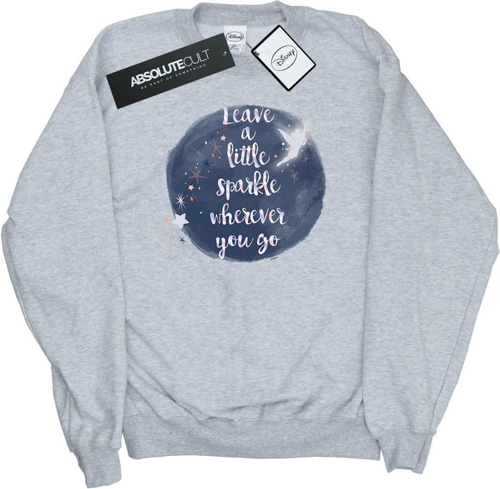 Disney - "Tinker Bell A Little Sparkle" Sweatshirt für Herren (Grau)