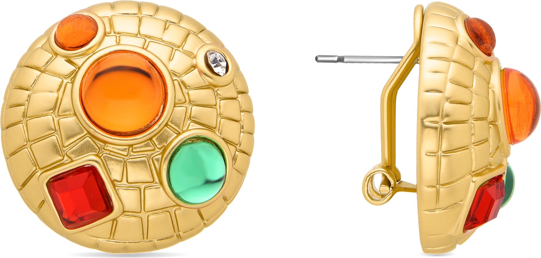 Luxenter-Ohrringe aus 18k Gelbgold - Shurax