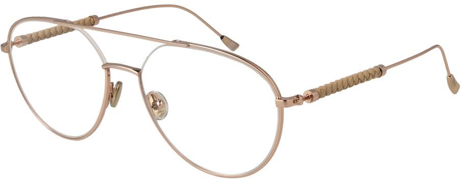 Roségoldene Metallbrille (Gestelle)