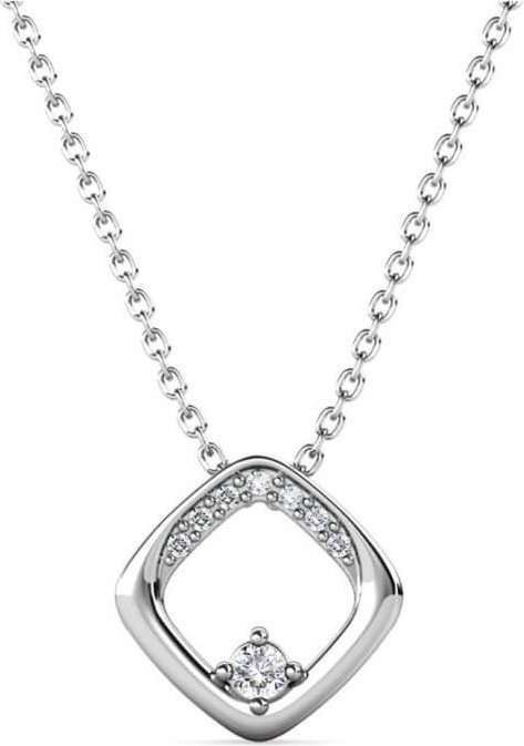 Adelise-Anhänger - Silber und Kristall