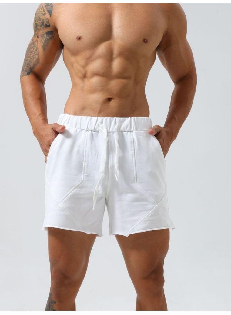 Thumbnail - Herren Plus-Size Shorts mit Gummizug und Kordelzug