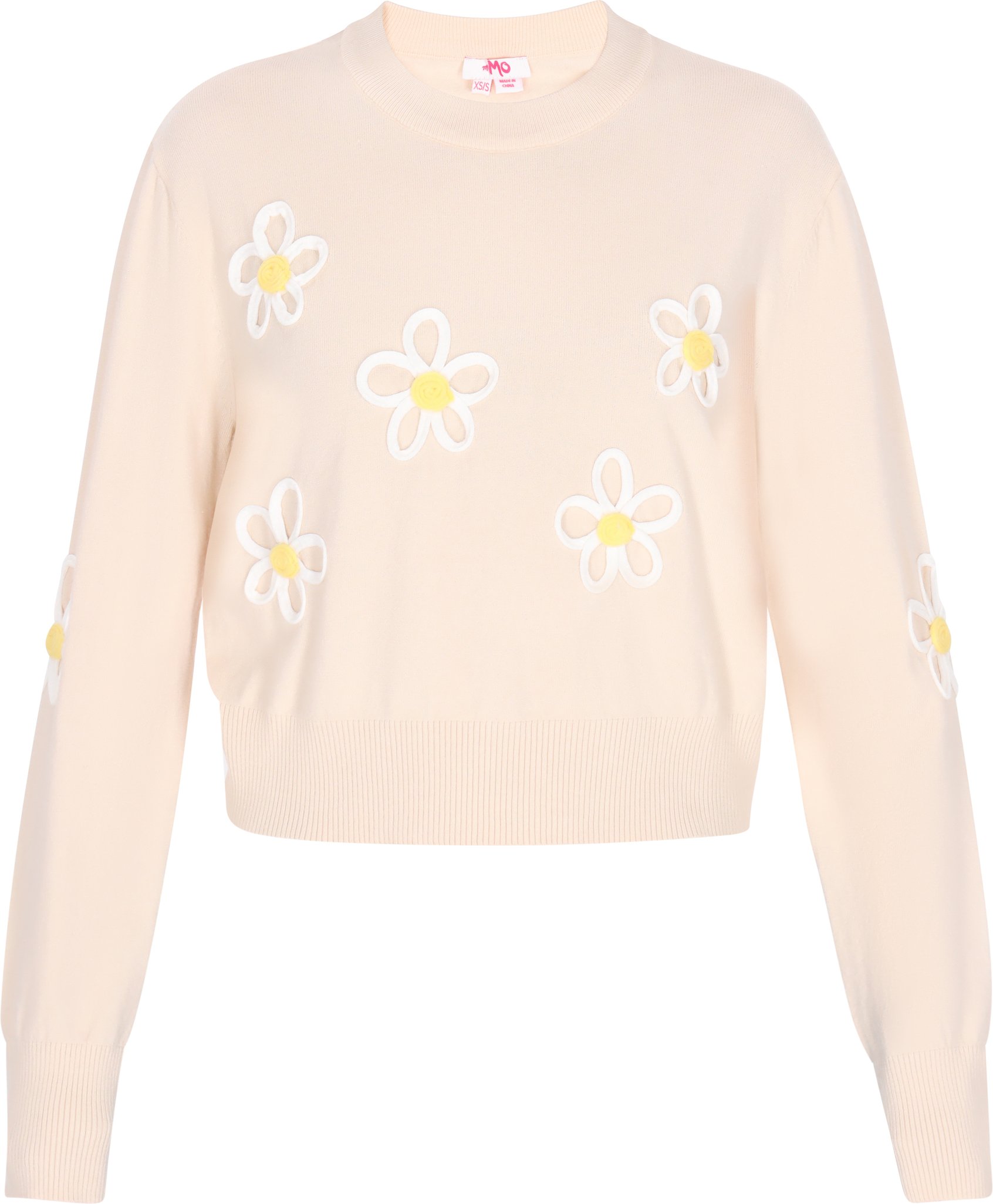 Mymo Pullover Frauen cremefarben