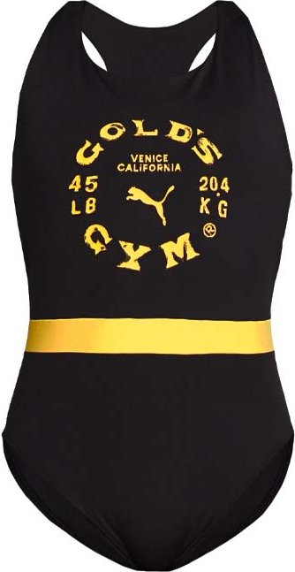 Puma X Golds Gymnastik Black Bodysuit