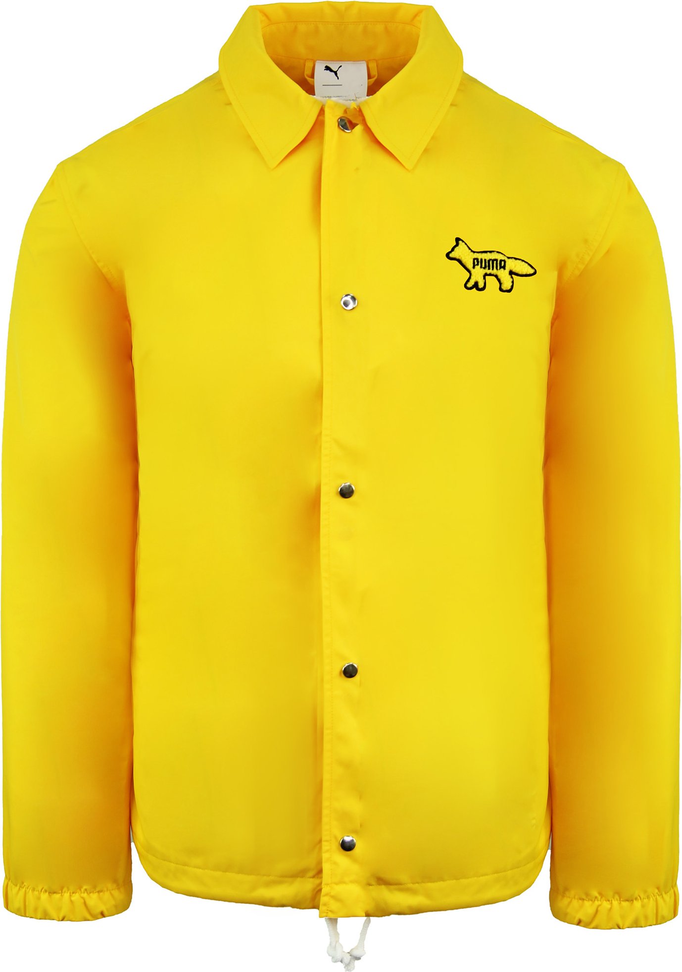 Puma X Maison Kitsune Langarmdehellgelb -Maschelung der Gelben Herren 530430 30