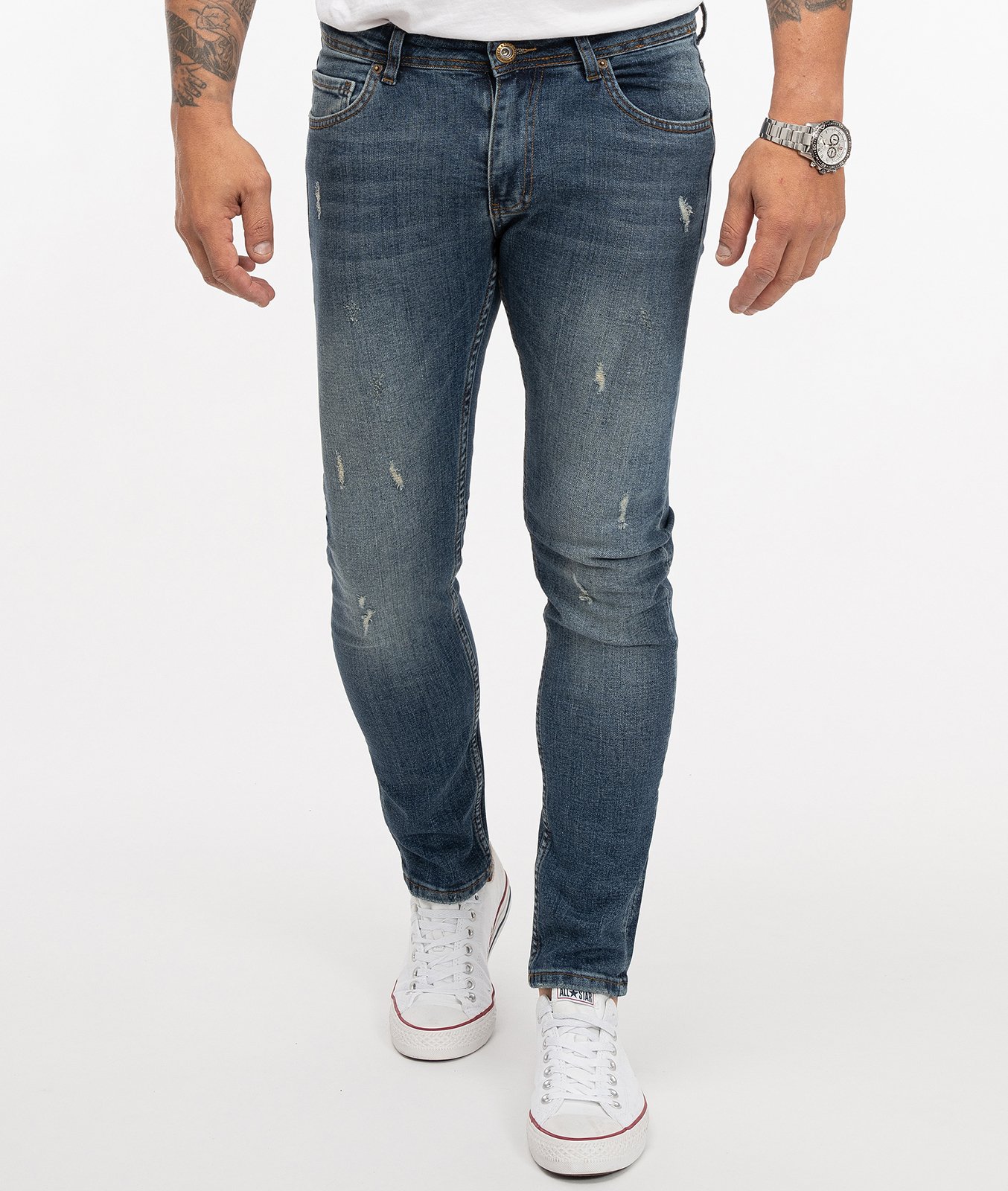 Rock Creek Jeans Blau