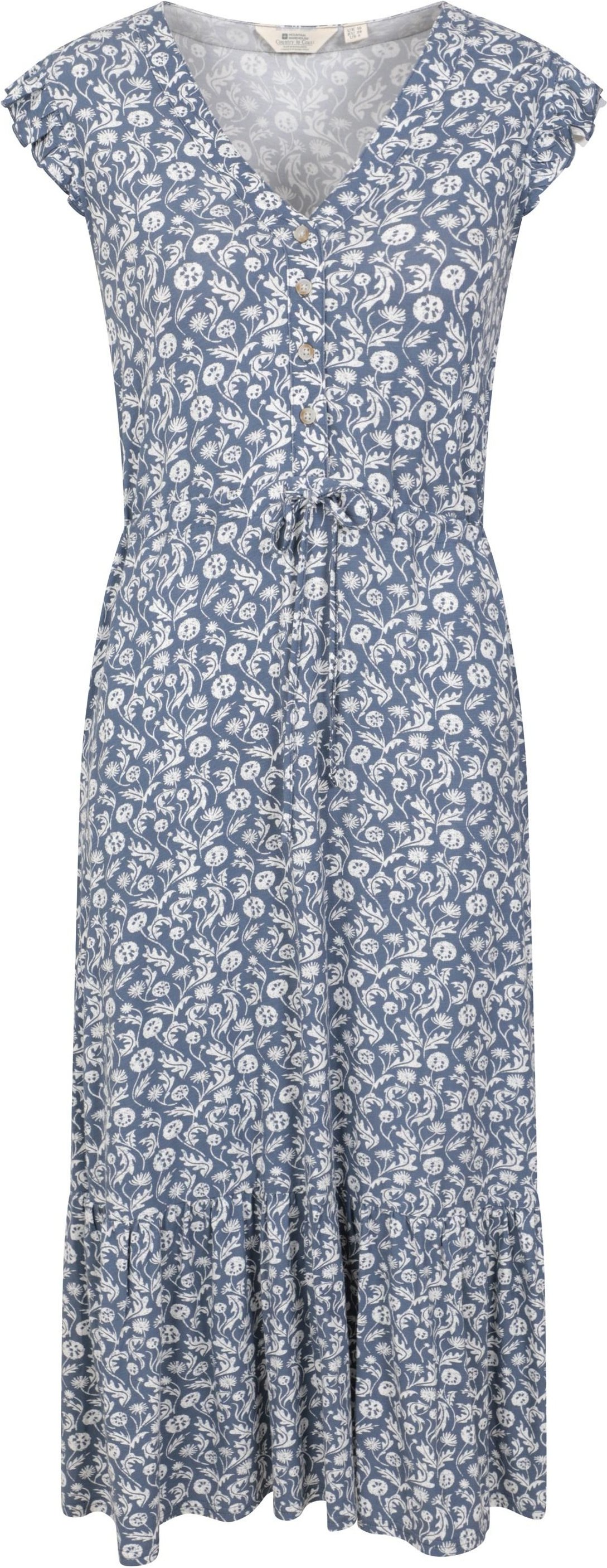 Mountain Warehouse - "Cyprus" Kleid Gestuft für Damen (Grau)