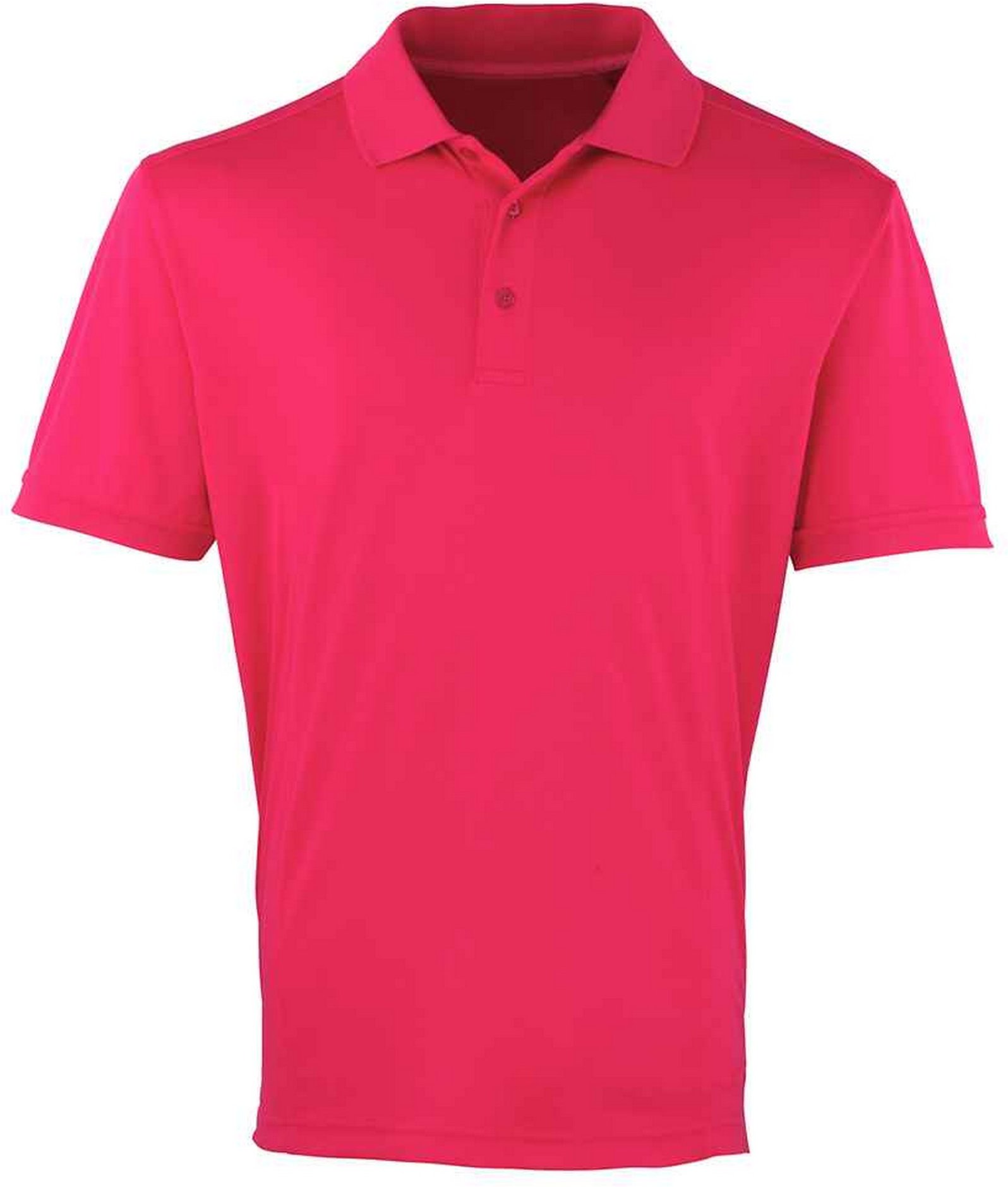 Premier - "Coolchecker" Poloshirt für Herren (Leuchtend Pink)
