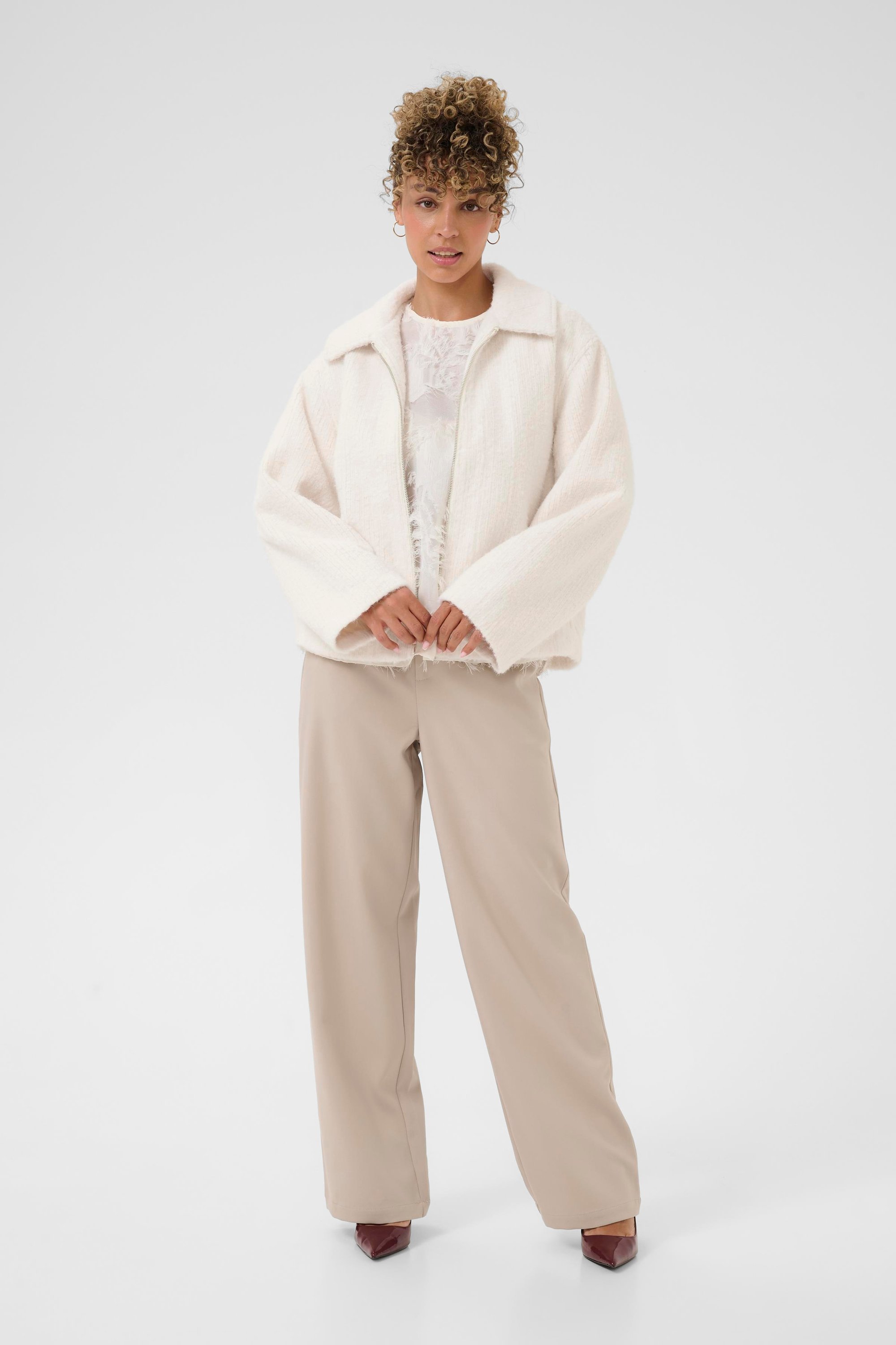 Jacke CRBerit Jacke Loose fit white