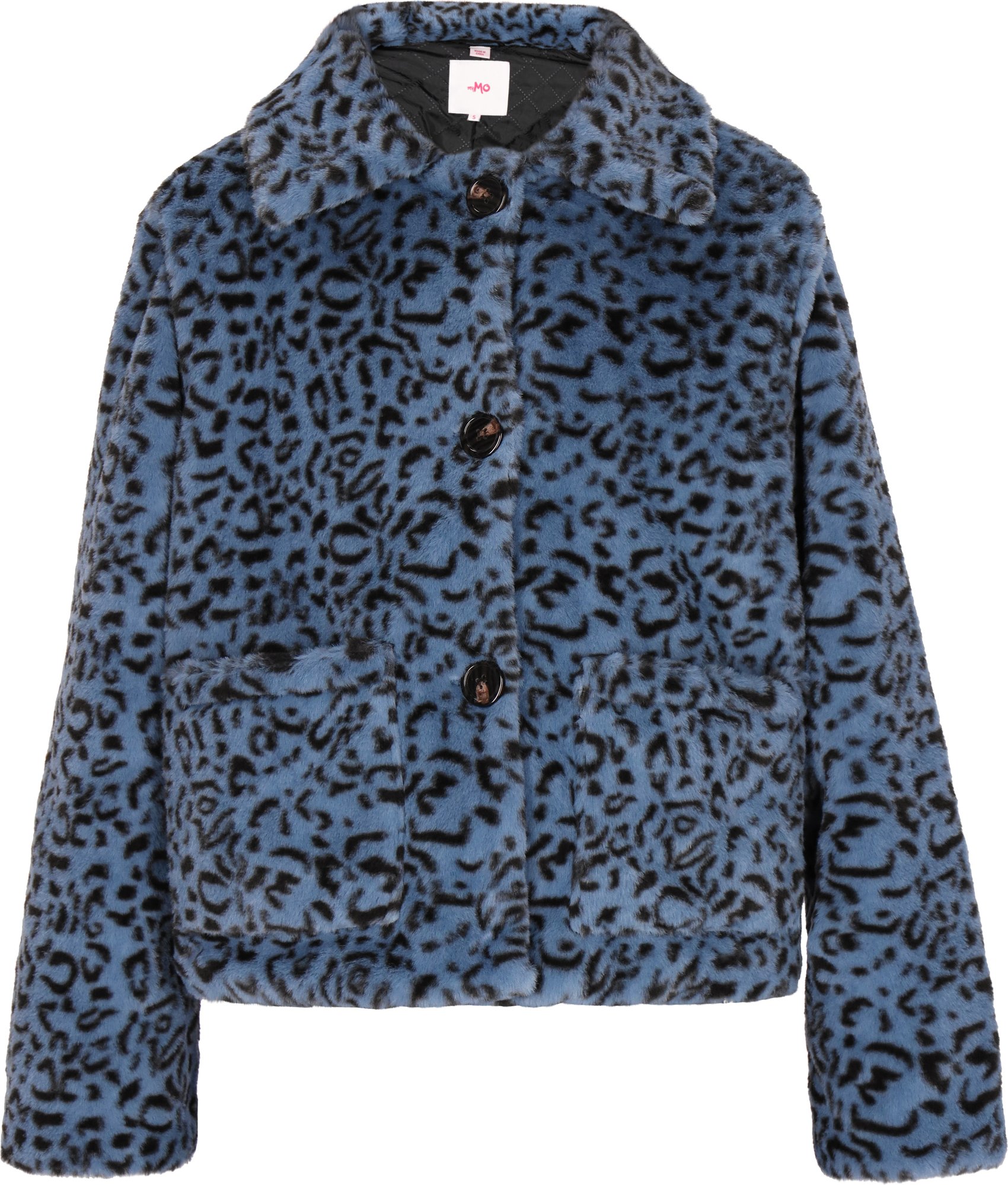 Mymo Jacke Damen Blau Schwarz