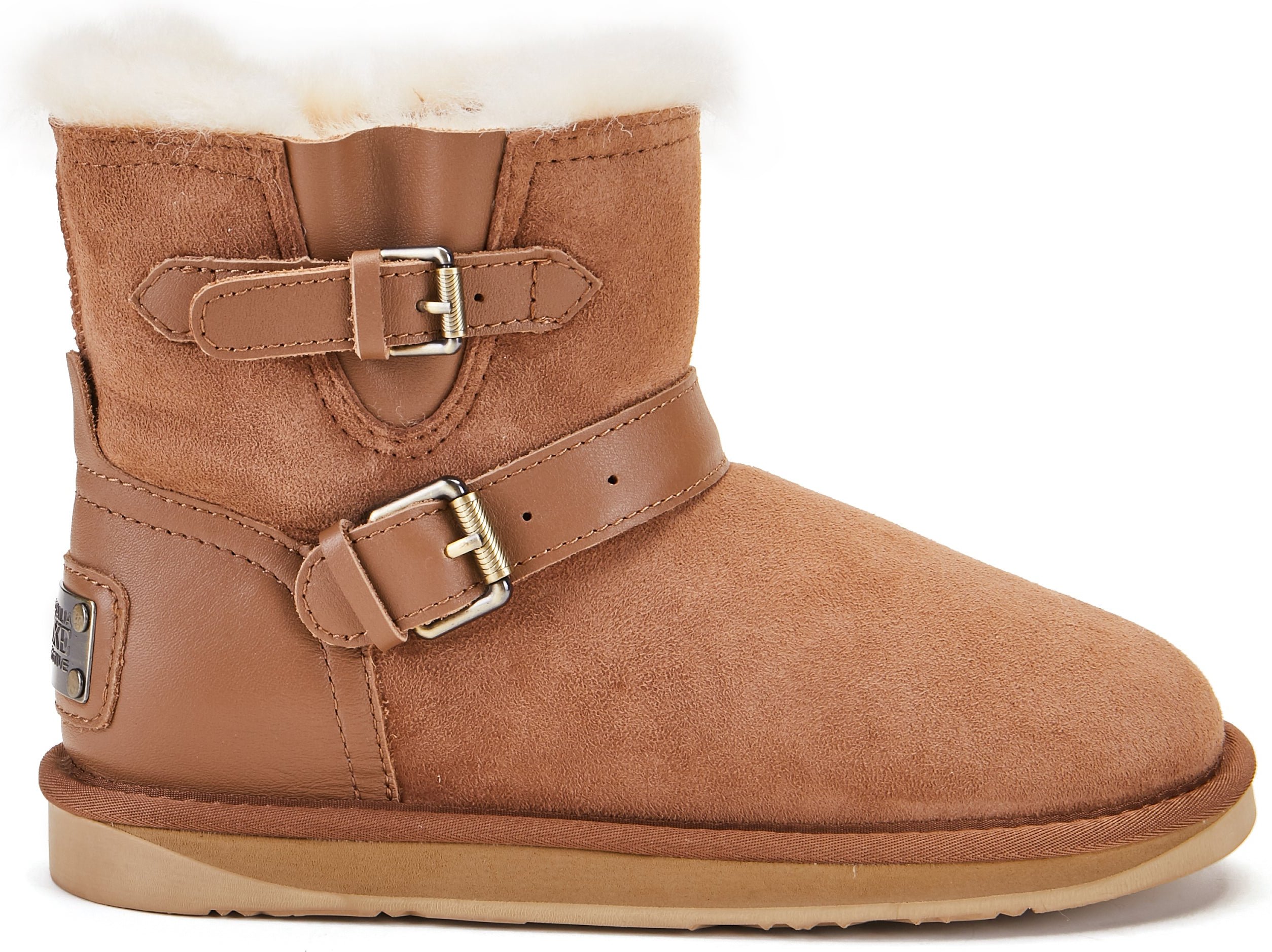 Australia Luxe Machina Xtra Kurze kastanienbraune Stiefel