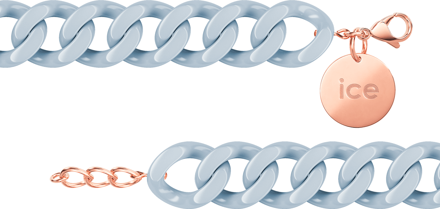 Ice Jewellery Damen Armband aus Edelstahl - Roségold 020920