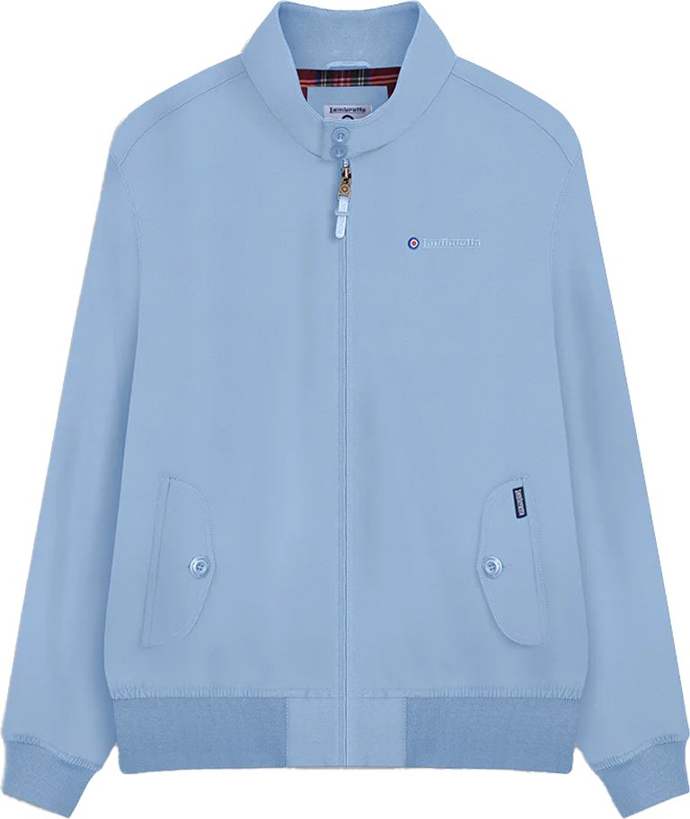 Lambretta - Harringtonjacke für Herren (Hellblau)